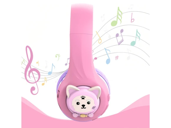 Pink & Purple Wireless Headphones — Wireless Earbuds, Generic Logic, Inc.