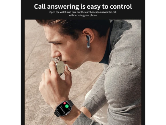 Smartwatch with earbuds — Smart Watch, Generic Logic, Inc.
