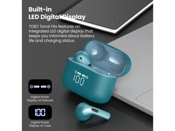 Wireless Earbuds, Green — Wireless Earbuds, Generic Logic, Inc.