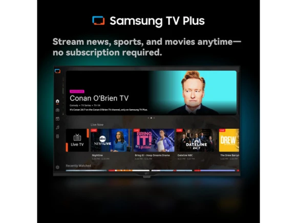 43-Inch Television — Smart TV, FPD