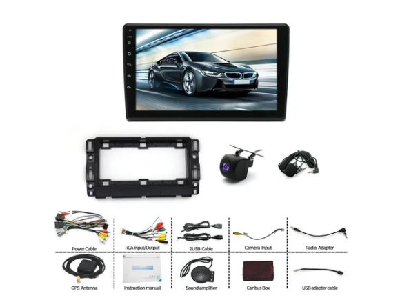 10.1-inch Android 13 Car Radio Stereo for Chevy Silverado 2007–2011, GMC Sierra and Yukon — Car Infotainment System, Generic Logic, Inc.