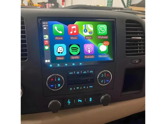 8-Inch Touchscreen In-Dash Car Stereo for Chevy Silverado 2007–2013 — Car Infotainment System, Generic Logic, Inc.