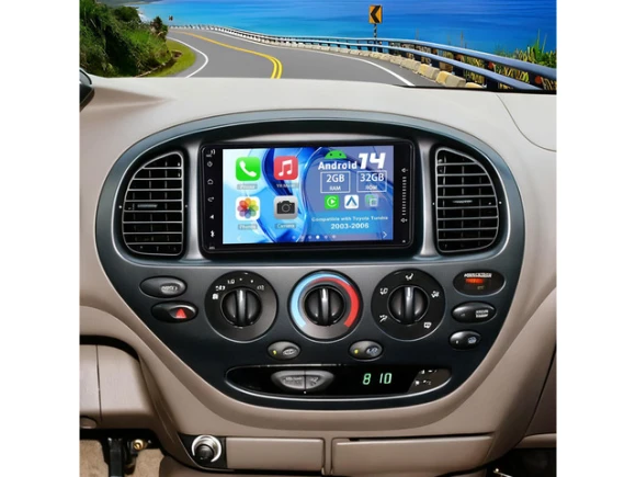 7-inch Android 14 Car Stereo for Toyota Tundra 2003–2006 — Car Infotainment System, Generic Logic, Inc.