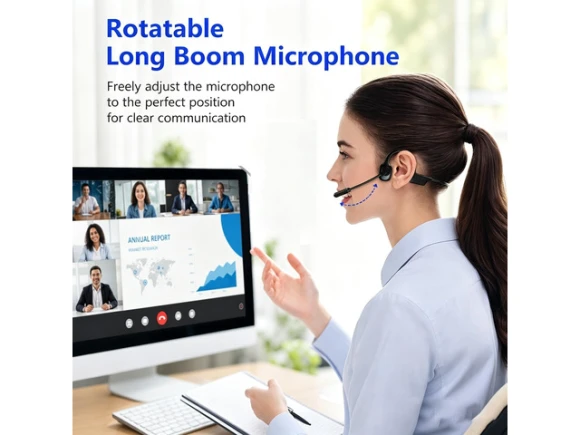 Open-Ear Bone-Conduction Headphones — Wireless Earbuds, Generic Logic, Inc.
