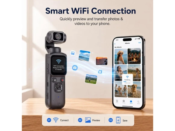 4K Vlogging Camera — Digital Cameras & Camcorders, Generic Logic, Inc.