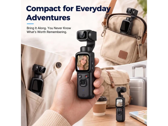 4K Vlogging Camera — Digital Cameras & Camcorders, Generic Logic, Inc.