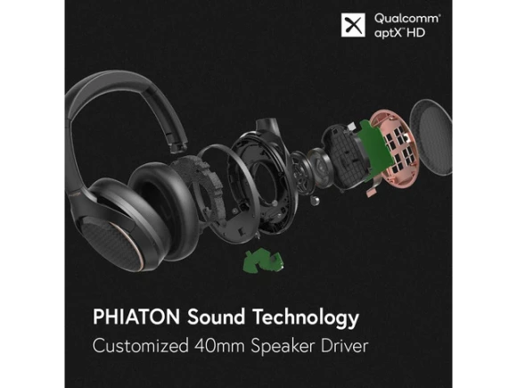 Black Bluetooth On-Ear Headphones — Wireless Earbuds, Generic Logic, Inc.