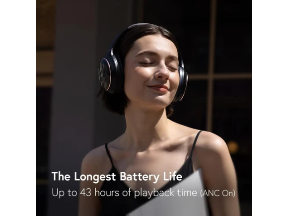 Black Bluetooth On-Ear Headphones — Wireless Earbuds, Generic Logic, Inc.