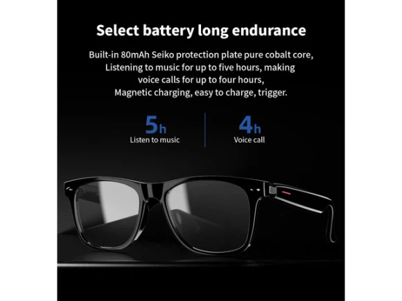 Bluetooth audio glasses — Smart Glasses, Generic Logic, Inc.
