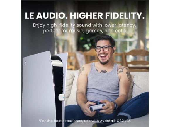 Bluetooth Earbuds with Auracast and Active Noise Cancellation — Wireless Earbuds, Avantree