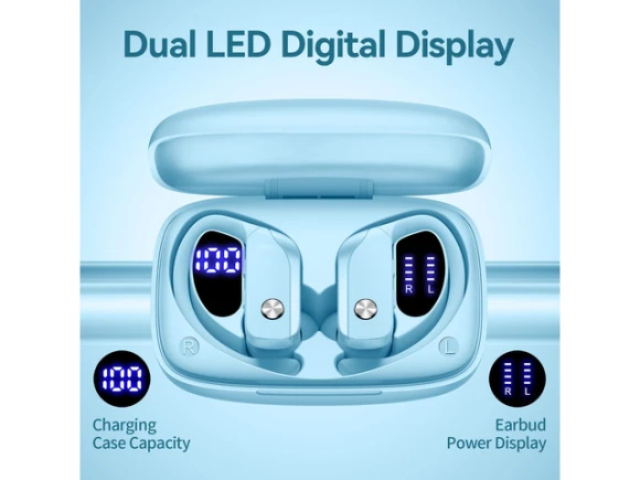 Wireless Earbuds with Over-Ear Hook — Wireless Earbuds, Generic Logic, Inc.