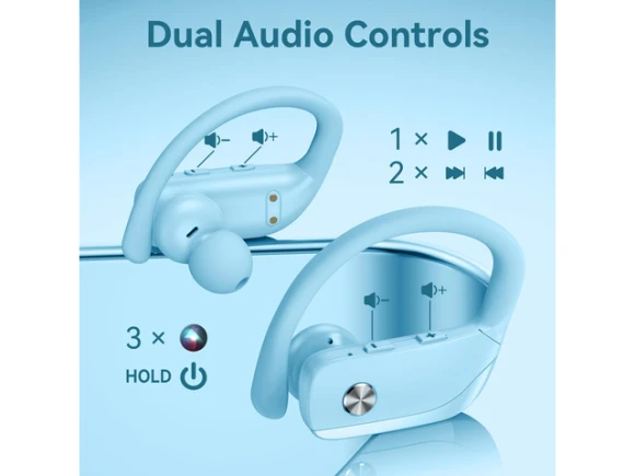 Wireless Earbuds with Over-Ear Hook — Wireless Earbuds, Generic Logic, Inc.