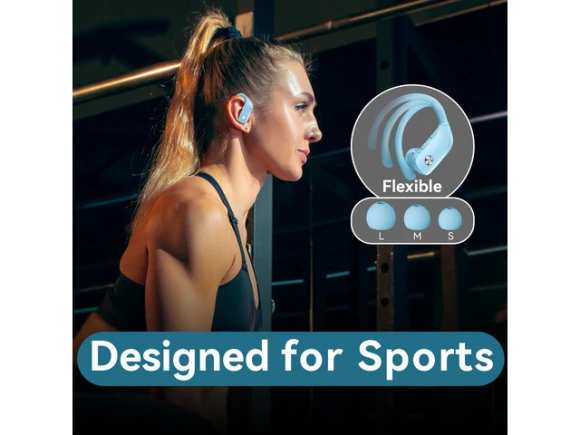 Wireless Earbuds with Over-Ear Hook — Wireless Earbuds, Generic Logic, Inc.