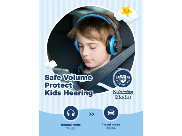 Kids Bluetooth Headphones — Wireless Earbuds, Generic Logic, Inc.