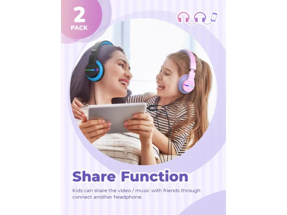 Kids Bluetooth Headphones — Wireless Earbuds, Generic Logic, Inc.