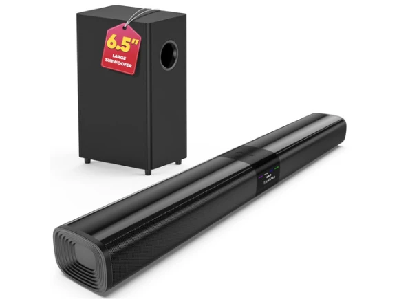 2.1-Channel Soundbar with Detachable Soundbar and Subwoofer — Sound Bar, Generic Logic, Inc.