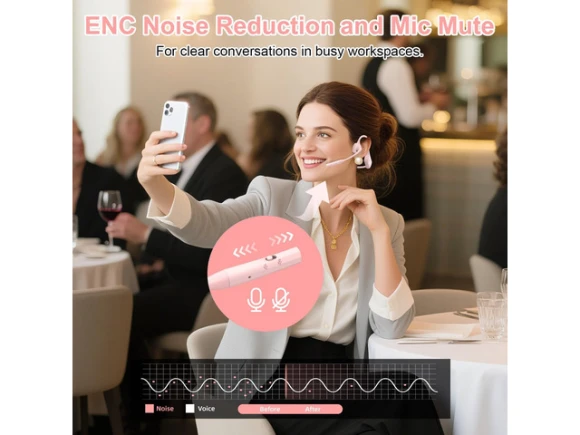 Open-Ear Bluetooth Headset — Wireless Earbuds, Generic Logic, Inc.