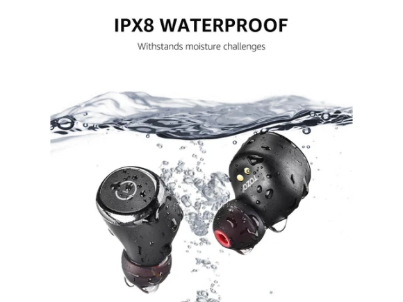 Black Wireless Earbuds — Wireless Earbuds, Mega Brand