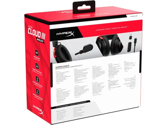 Cloud III Wireless Gaming Headset — Wireless Earbuds, HyperX