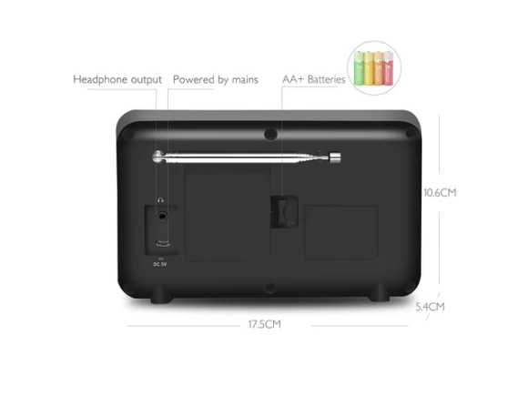 Internet Radio Alarm Clock IR1 — Internet Radios, Generic Logic, Inc.