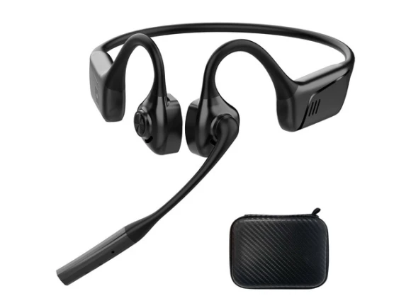 Open-ear Bluetooth headphones with microphone — Wireless Earbuds, Generic Logic, Inc.
