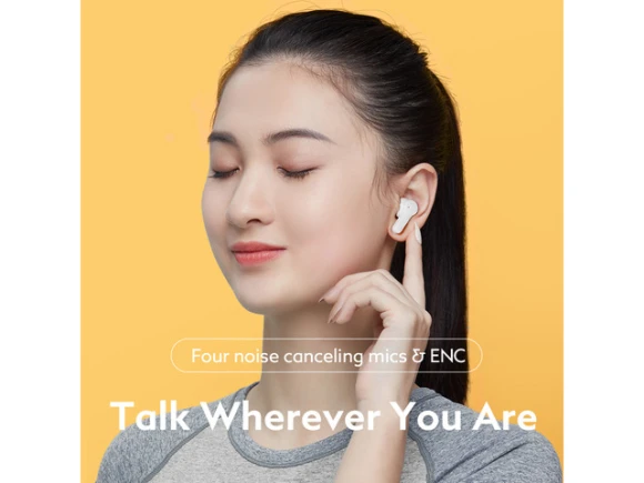 True wireless earbuds — Wireless Earbuds, QCY