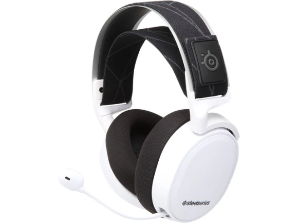 White Wireless Headset — Wireless Earbuds, SteelSeries