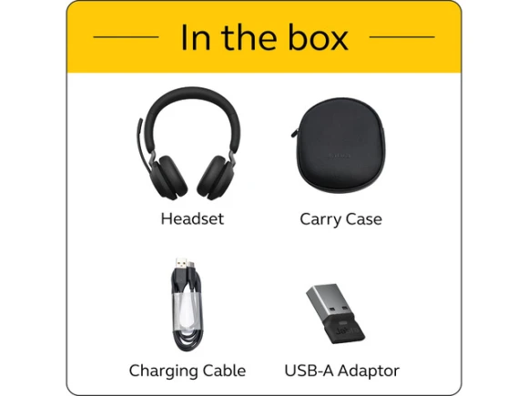 Evolve2 65 MS Wireless Headphones — Wireless Earbuds, Jabra