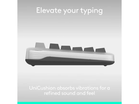 Graphite Wireless Mechanical Keyboard — Bluetooth Keyboard, Logitech