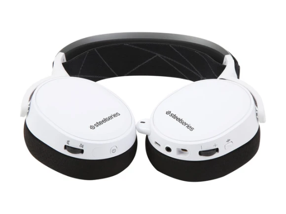 White Wireless Headset — Wireless Earbuds, SteelSeries