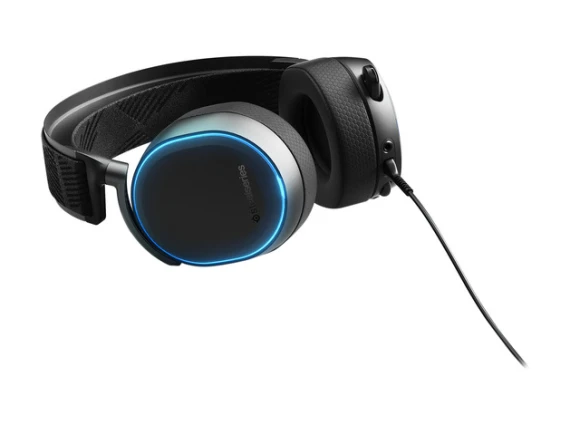 Black Gaming Headset — Wireless Earbuds, SteelSeries