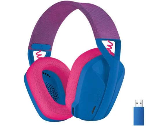Wireless gaming headset, over-ear — Wireless Earbuds, Logitech