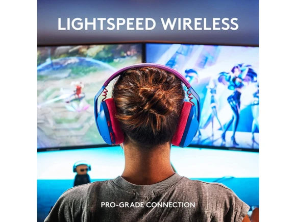 Wireless gaming headset, over-ear — Wireless Earbuds, Logitech