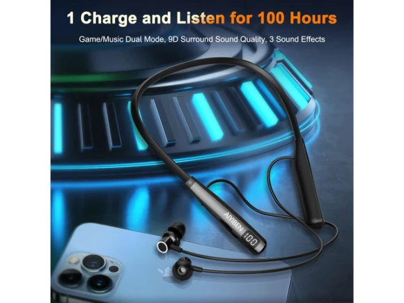 Bluetooth Neckband In-Ear Headphones — Wireless Earbuds, Generic Logic, Inc.