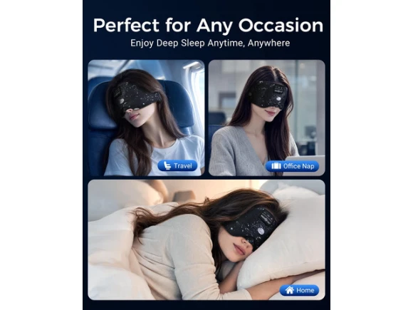 Bluetooth Sleep Mask Headphones — Wireless Earbuds, Generic Logic, Inc.