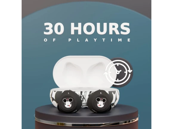 Bluetooth earbuds with charging case — Wireless Earbuds, Disney