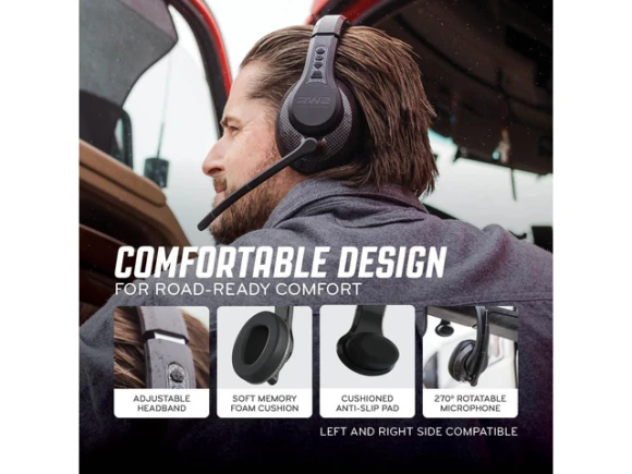 Bluetooth Trucker Headset — Wireless Earbuds, Generic Logic, Inc.