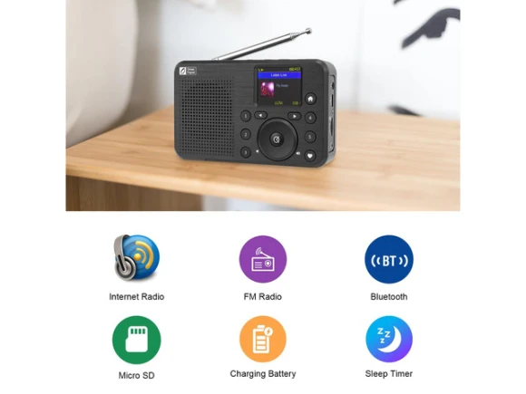 Handheld Portable Internet Radio — Internet Radios, Ocean Digital