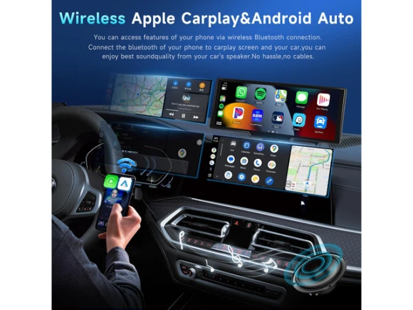 Portable Car Stereo Receiver — Car Infotainment System, Generic Logic, Inc.