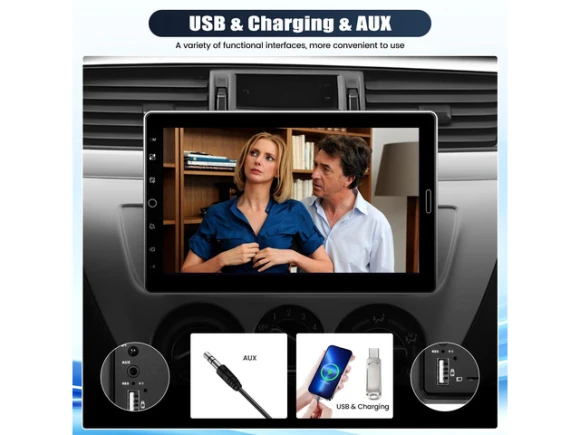 10.1-Inch Single-DIN Car Radio Stereo — Car Infotainment System, Generic Logic, Inc.