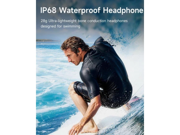 Bone Conduction Swimming Headphones — Wireless Earbuds, Generic Logic, Inc.