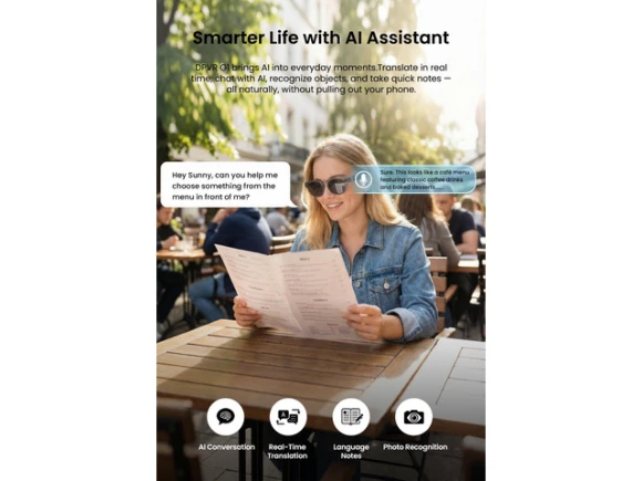 AI smart glasses — Smart Glasses, Generic Logic, Inc.
