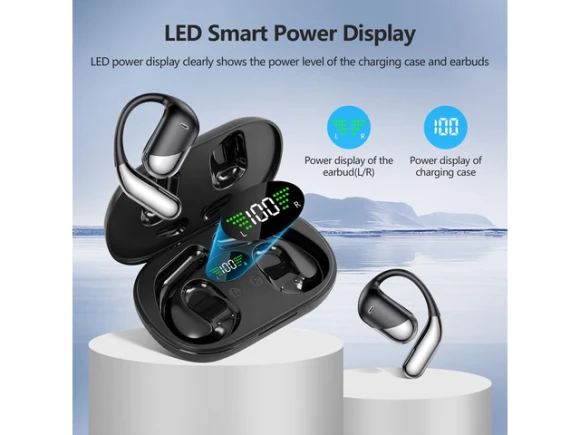 Open-Ear Clip Wireless Earbuds — Wireless Earbuds, Generic Logic, Inc.