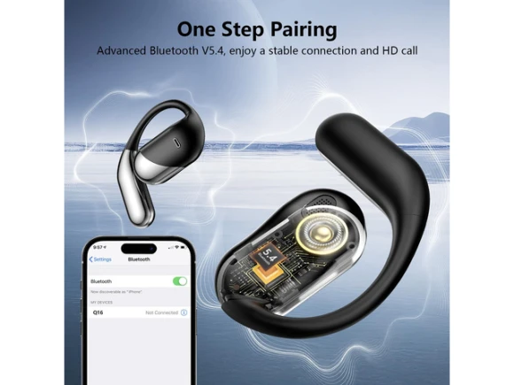Open-Ear Clip Wireless Earbuds — Wireless Earbuds, Generic Logic, Inc.
