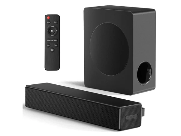 2.1-Channel Soundbar with Dolby Atmos — Sound Bar, Generic Logic, Inc.