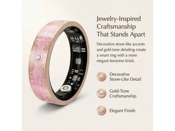 Smart Ring, 10#, White — Smart Ring, Generic Logic, Inc.