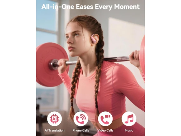Wireless Earbuds, Pink — Wireless Earbuds, Generic Logic, Inc.