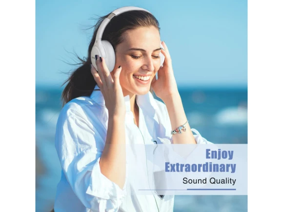 Over-ear Bluetooth headphones — Wireless Earbuds, Generic Logic, Inc.