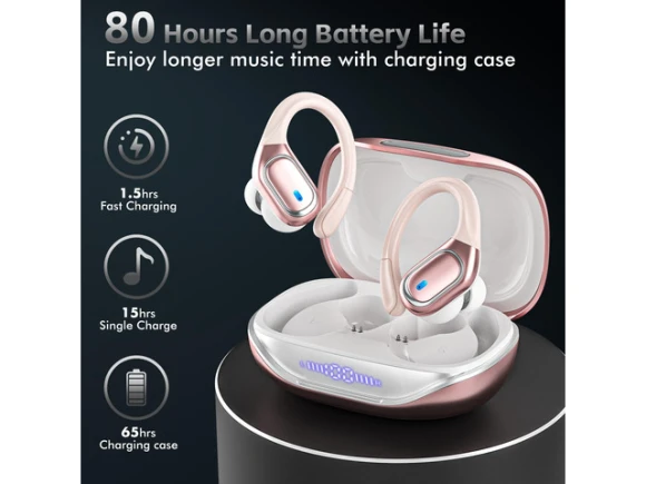 Wireless Earbuds, Champagne Gold — Wireless Earbuds, Generic Logic, Inc.