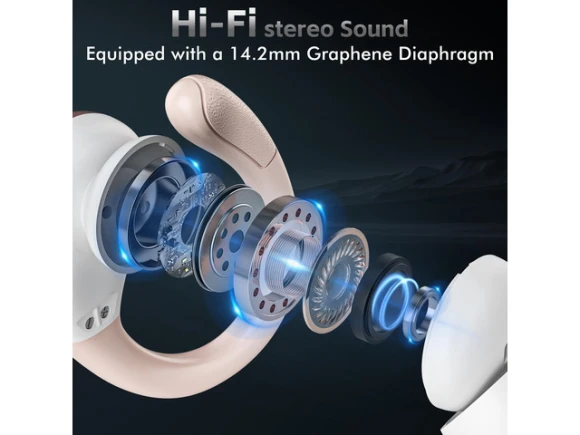 Wireless Earbuds, Champagne Gold — Wireless Earbuds, Generic Logic, Inc.